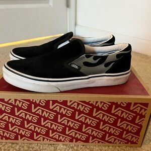 Women’s Slip On Flame Vans